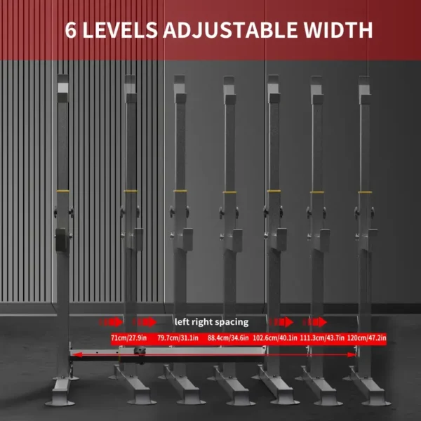 Multifunctional Barbell Rack