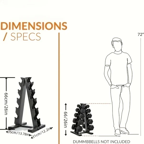 16063145-754e-4bdc-a83f-77b89ec0ac0a A-Frame Dumbbell Rack