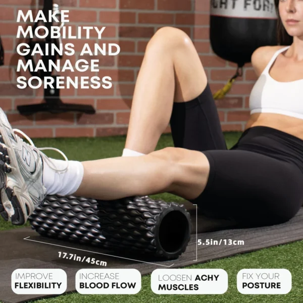 1713447649344-d3af40b77c1a433da053a8283c552c74-goods 1pc Premium EVA Yoga Massage Roller