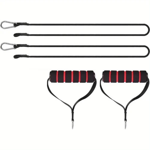 1719108143851-f7f4e165d1f64be1954efd86def42e8e-goods Durable Gym Pulley System with Resistance Bands