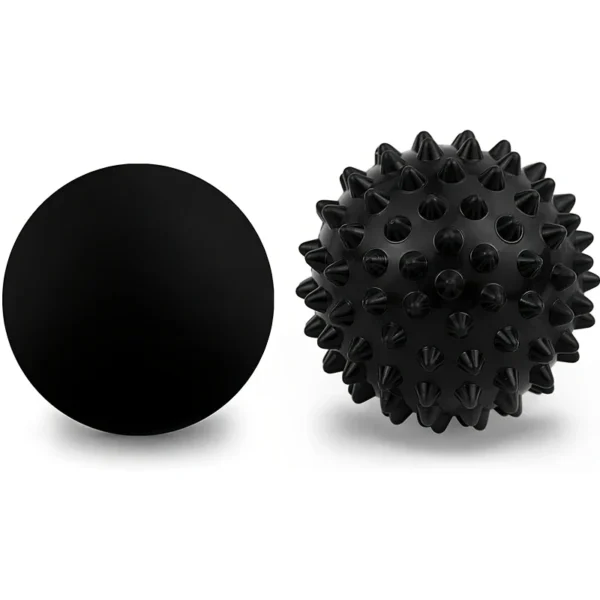 739e4a43-e22a-49d8-ab3c-7ae75e8786c4 2pcs Durable Rubber Fascia Balls with Spikes