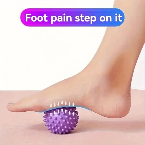 Random Colour Synthetic Rubber Fascia Ball Massage