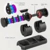 b626d56f-5fa2-40d0-b3a4-ce3fcb3f9780 1pc Steel Adjustable Dumbbell 6.58 KG