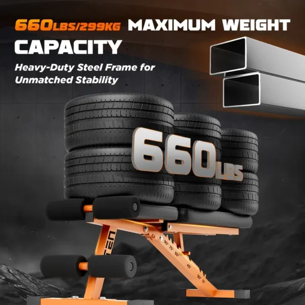 Iron Adjustable Weight Bench